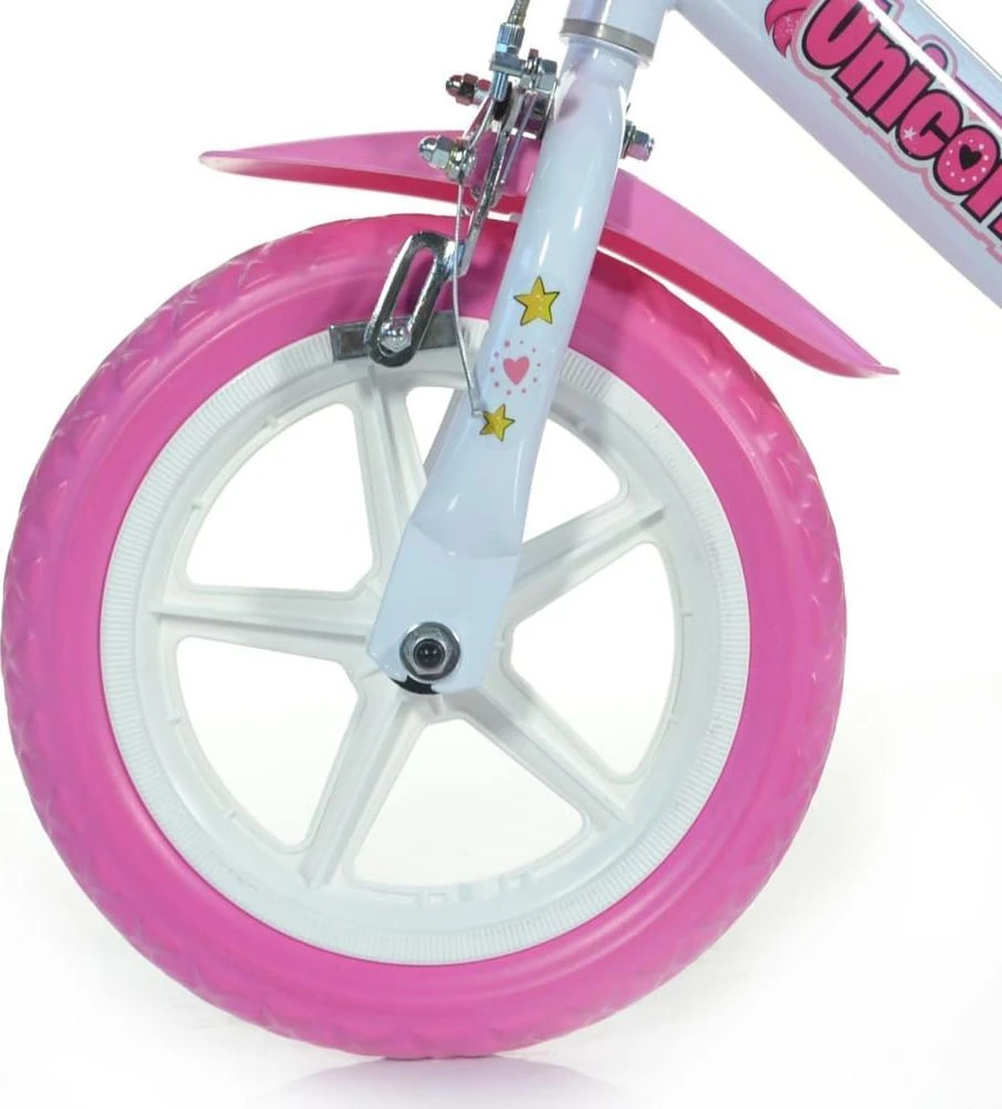 Dino bikes Dino Bikes Rower dziecięcy Unicorn, rožinė, 12''