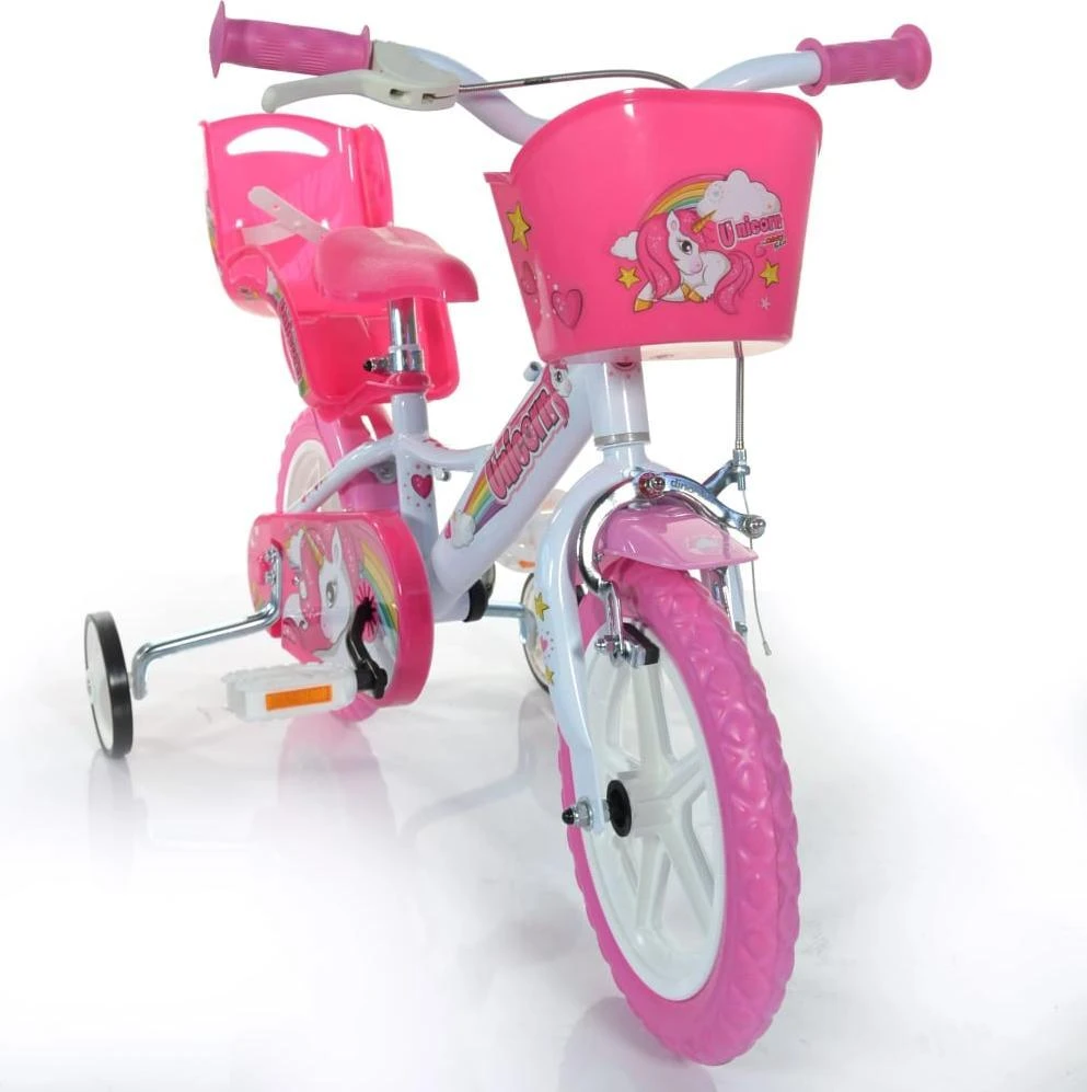 Dino bikes Dino Bikes Rower dziecięcy Unicorn, rožinė, 12''