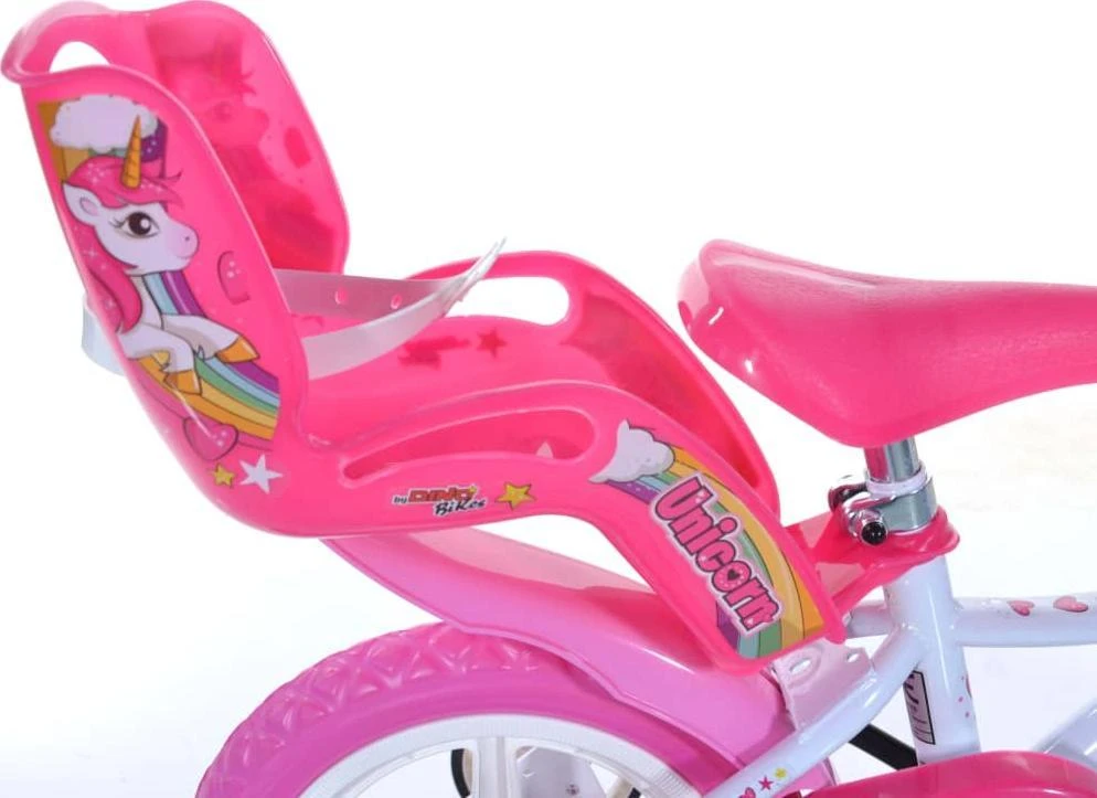Dino bikes Dino Bikes Rower dziecięcy Unicorn, rožinė, 12''