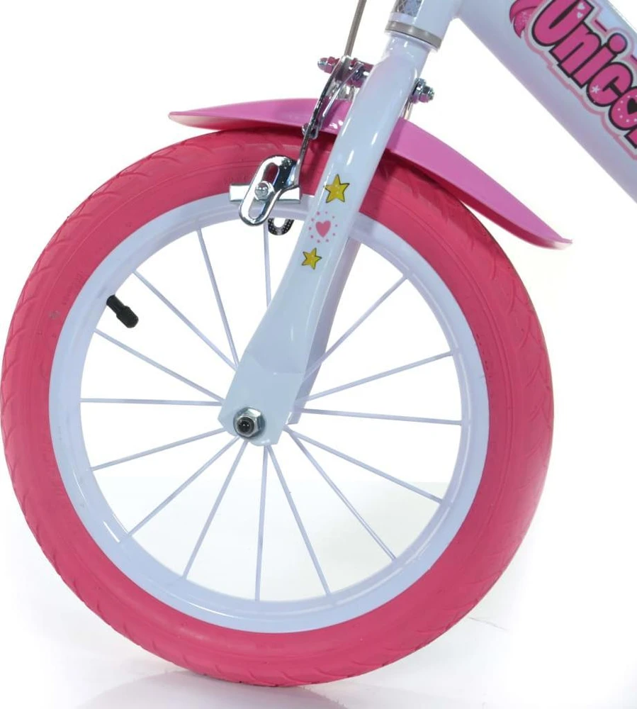 Dino_Bikes Dino | Rožinė | Girl's bike | Unicorn