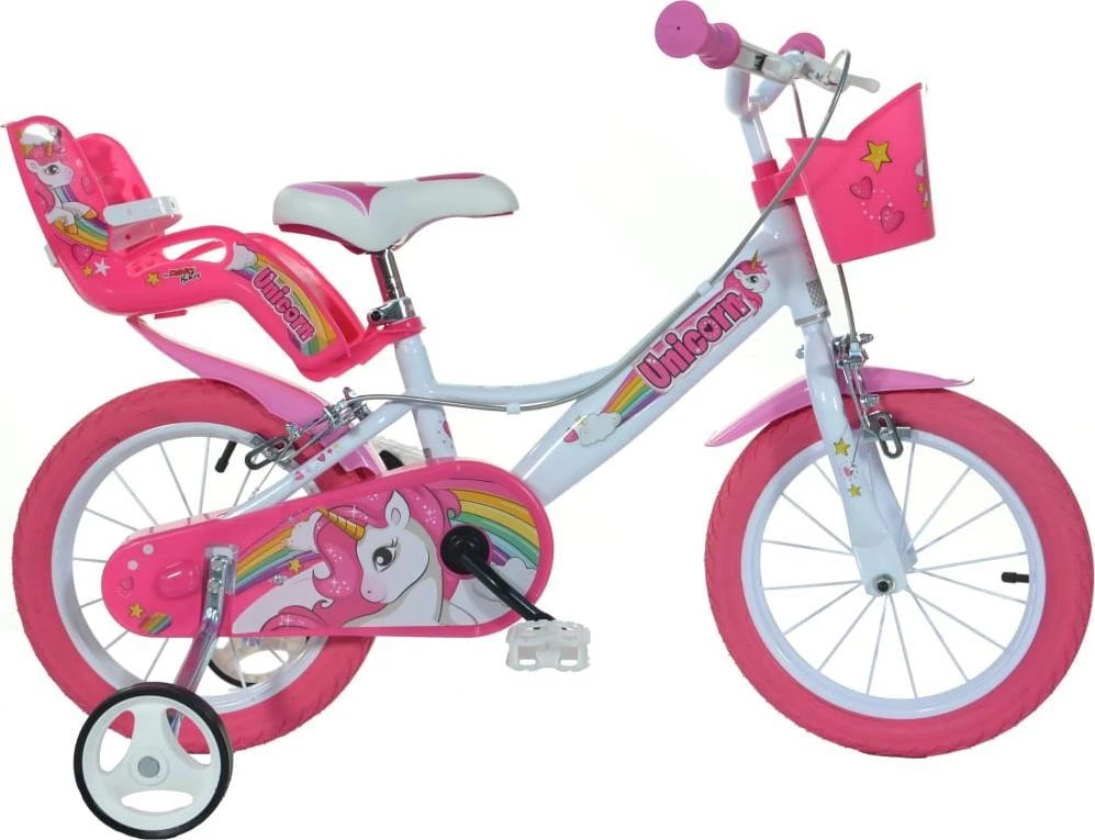 Dino_Bikes Dino | Rožinė | Girl's bike | Unicorn