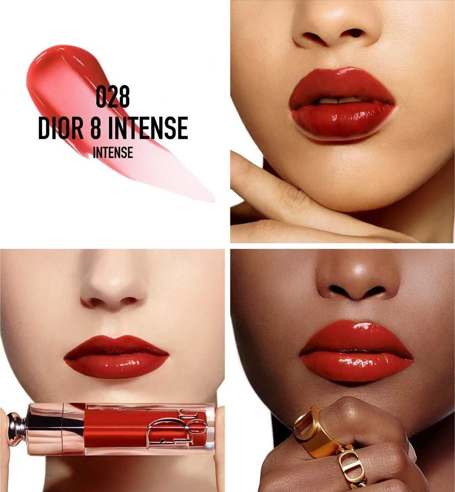 Dior Addict Lip Maximizer lūpas putlinantis blizgis, spalva: 028 Dior 8 Intense, 6 ml