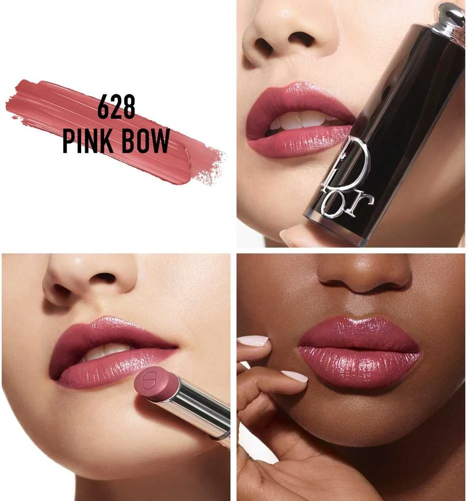 Dior Addict drėkinamieji blizgūs lūpų dažai, 628 Pink Bow, 3,2 g