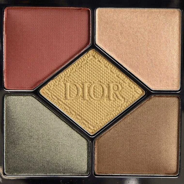 Christian Dior Diorshow akių šešėlių paletė 343 Khaki 5 atspalviai, 7 g