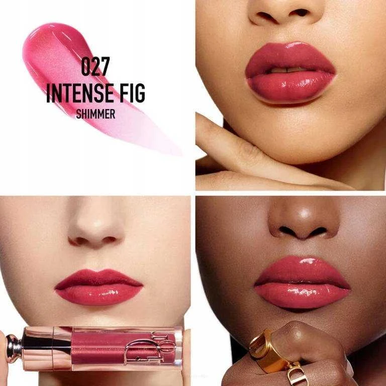 Dior Addict Lip Maximizer lūpas putlinantis blizgis, spalva: 027 Intense Fig, 6 ml
