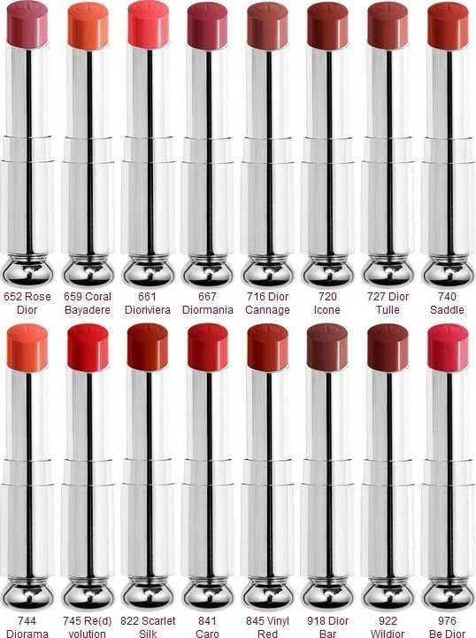 Christian Dior Addict Shine Kreminis Lipstick 822 Scarlet Silk Papildomas 3.2 g