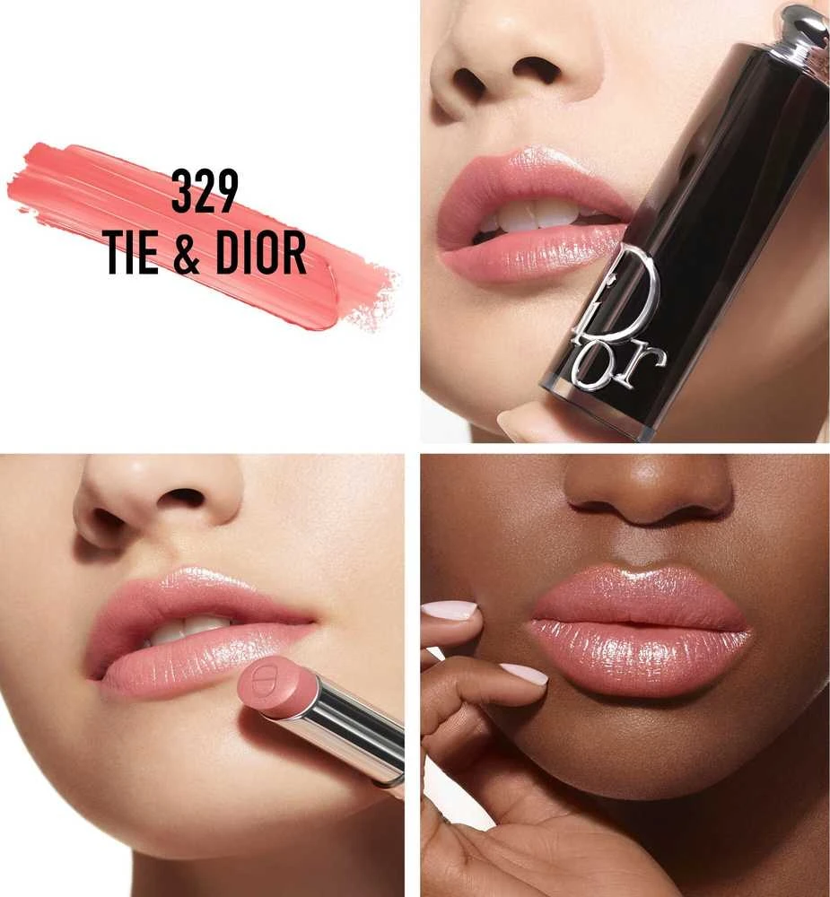 DIOR Dior Addict Lipstick lūpų dažai, atspalvis: 329 Tie & Dior, 3.2 g