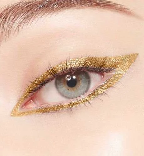 Christian Dior Diorshow Atsparus vandeniui Double-Ended Intense Color Liquid Akių apvadas 556 Gold 0.2 g