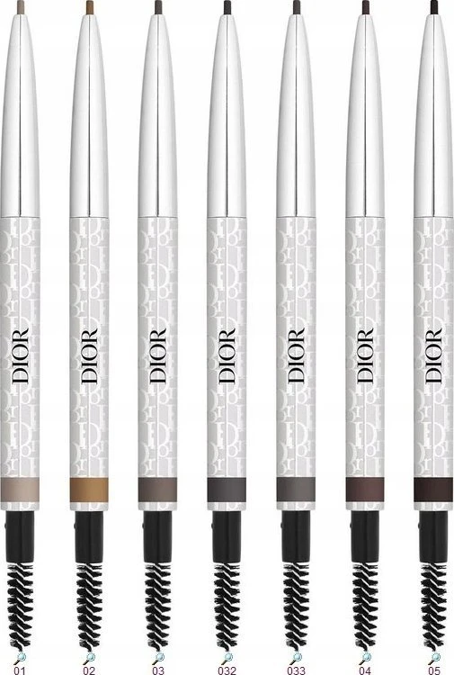 Christian Dior Diorshow Atsparus vandeniui Double-Ended Eyebrow Kreminis Pieštukas & 2-In-1 02 Chestnut 0.09 g
