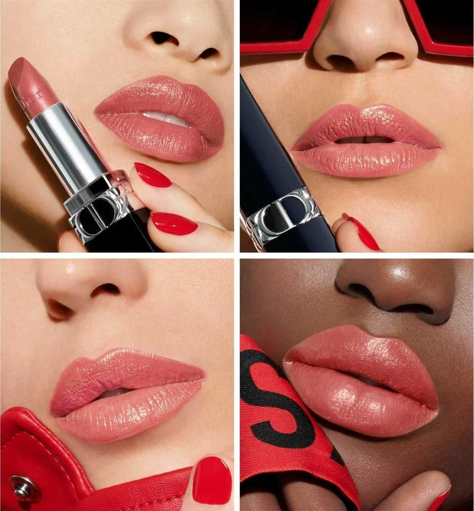 Shiseido Christian Dior Rouge Jojoba Kreminis Lipstick 525 Cherie Papildomas 3.5 g