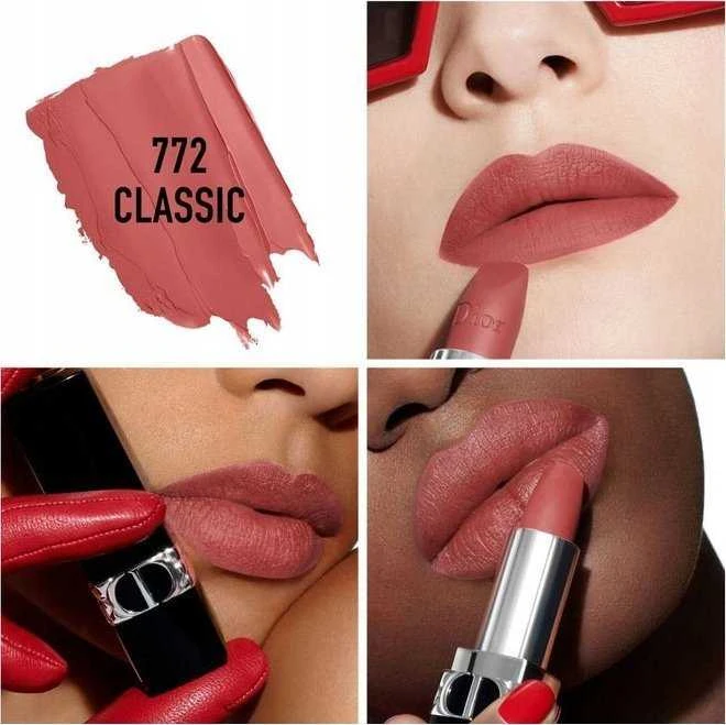 Lūpų dažai Dior Rouge Couture Colour N: 772 Classic Rosewood, 30 ml