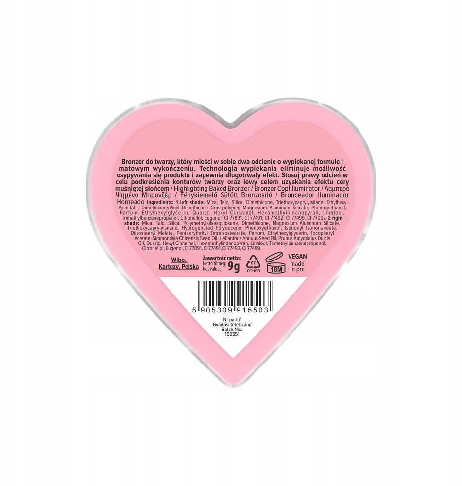 Dior „Lovely Warm at Heart“ kepto veido bronzantas 9 g