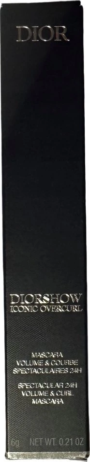 Christian Dior Diorshow Iconic Overcurl Volume Blakstienų tušas #264 Mėlyna, 6 g