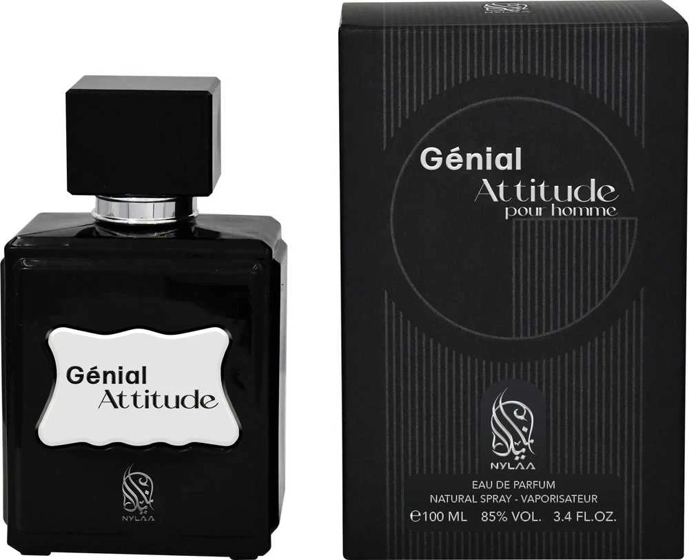 Nylaa Genial Attitude EDP parfumuotas vanduo vyrams, 100 ml