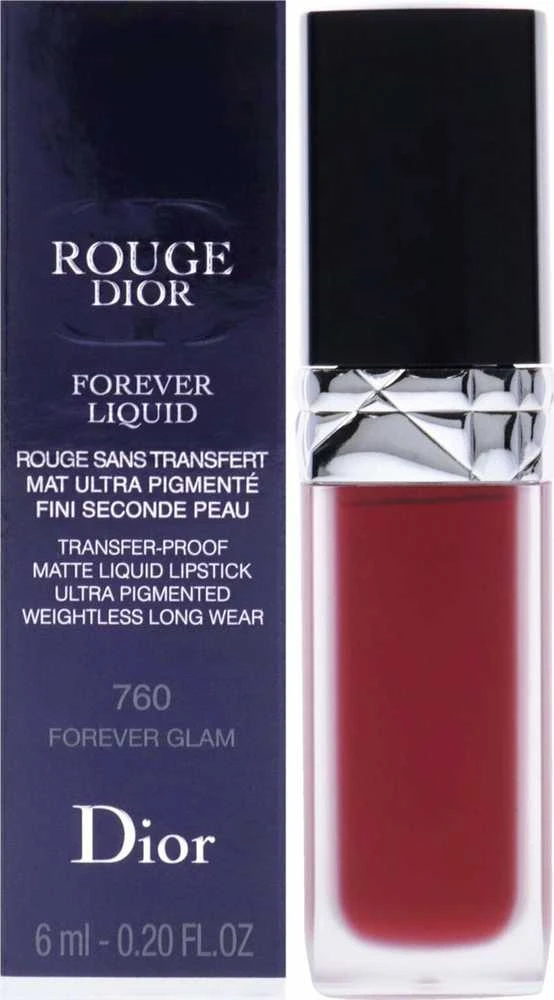 Christian Dior Forever skysti lūpų dažai 760 Forever Glam, 6 ml