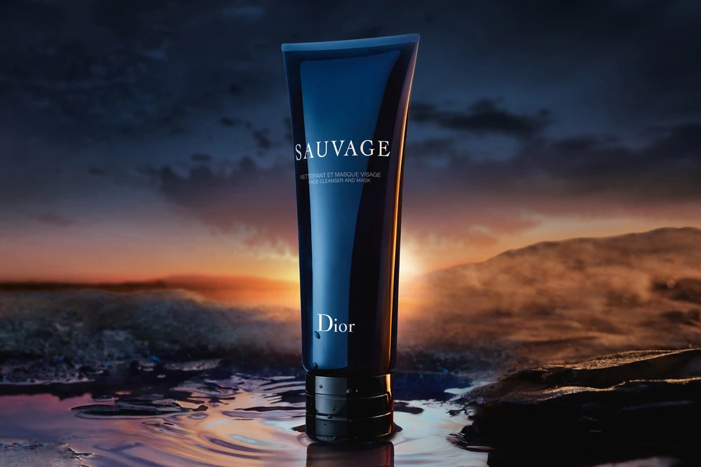 Christian Dior Sauvage Valiklis Kreminis Mask For Face, 120 ml