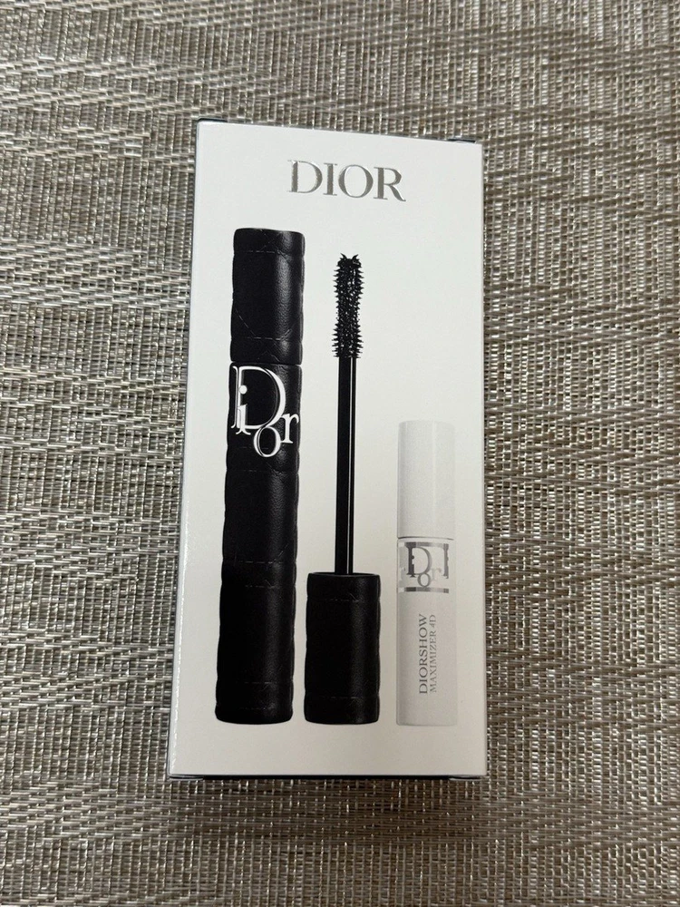 DIOR SET (DIORSHOW OVERVOLUME MASCARA 090 FOR FULL LASHES 6G + MINI 4D MAXIMIZER PRIMER 4ML)