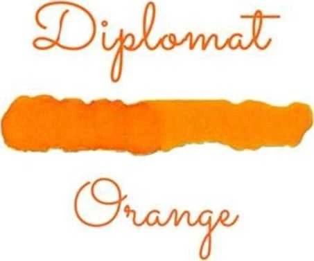 Diplomat atrament Diplo Octopus szklanka 30 ml oranžinė