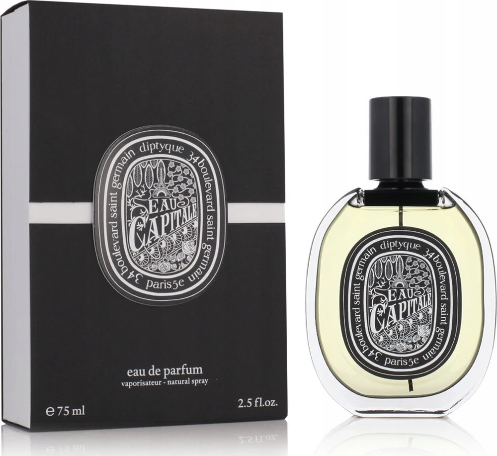 Diptyque Eau Capitale EDT tualetinis vanduo unisex, 75 ml