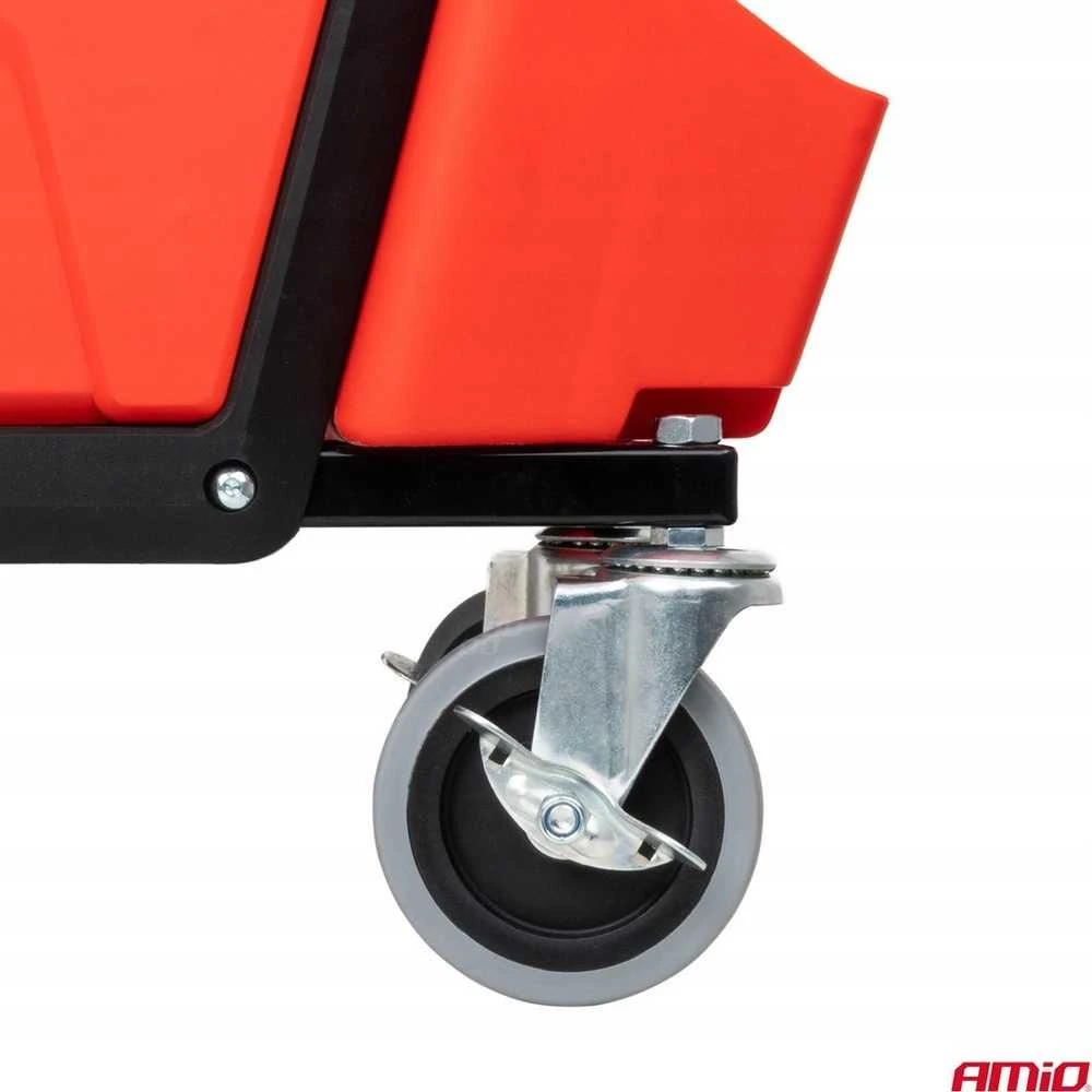 Amio RATUKINĖ DIRBTUVIŲ KĖDĖ SU ĮRANKIŲ DĖŽE150KG 04268