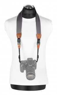 Camera strap GGS SCS-N12 - pilkas