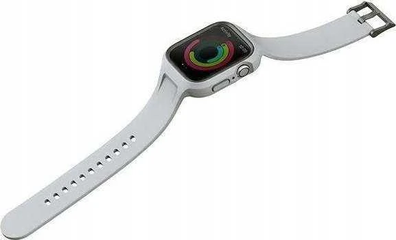 UNIQ Monos apyrankė 2in1 Apple Watch apyrankė + Dėklas Series 4/5/6/7/8/SE/SE2/SE3 44/45mm marine mėlynas