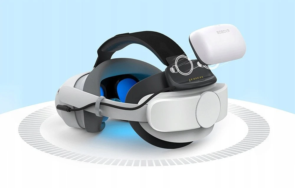 BOBOVR P4U Baterija Relief Strap for Pico 4 Ultra/Ultra Enterprise [10000mAh].