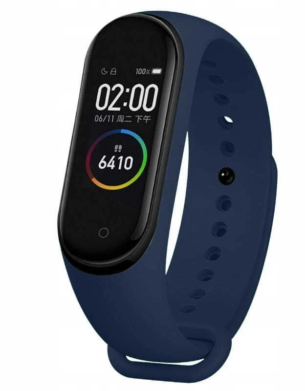 TFO Silicone band for Xiaomi Mi Band 3 | 4 midnight mėlynas
