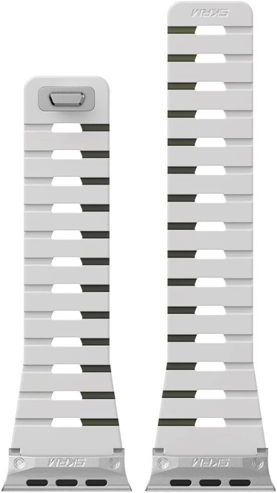apyrankė Skinarma Gemini for Apple Watch 49/46/45/44 mm chalk