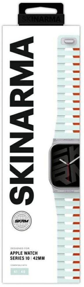 Skinarma Gemini apyrankė Apple Watch 42/41/40 mm, šviesiai mėtinė