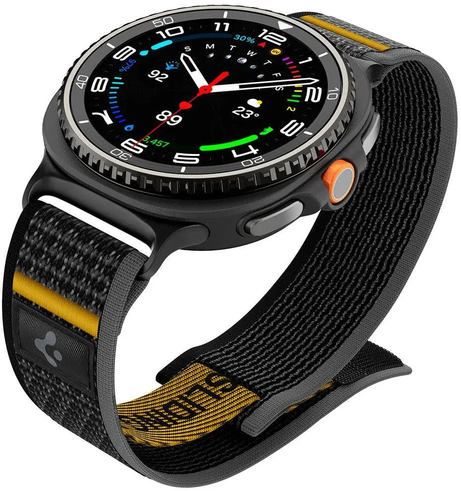 Spigen Athlex Air aktyvus dirželis, tamsiai mėlynas - Samsung Galaxy Watch 8 46mm/44mm/40mm