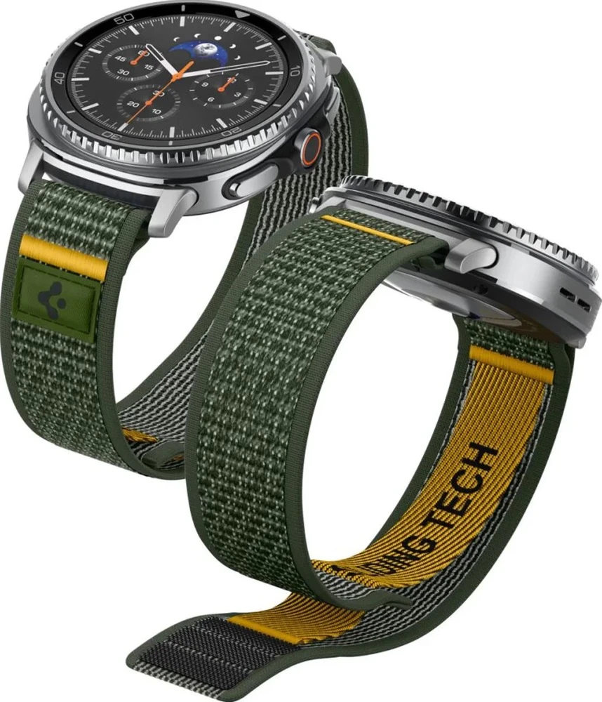 Spigen Athlex Air dirželis, aktyvi žalia - Samsung Galaxy Watch 8 46mm/44mm/40mm