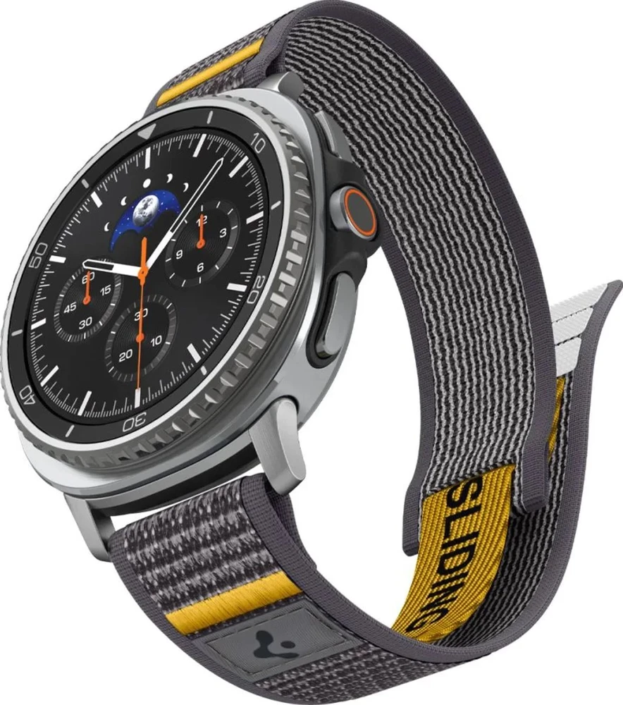 Spigen Athlex Air dirželis, aktyvios pilkos spalvos - Samsung Galaxy Watch 8 46mm/44mm/40mm
