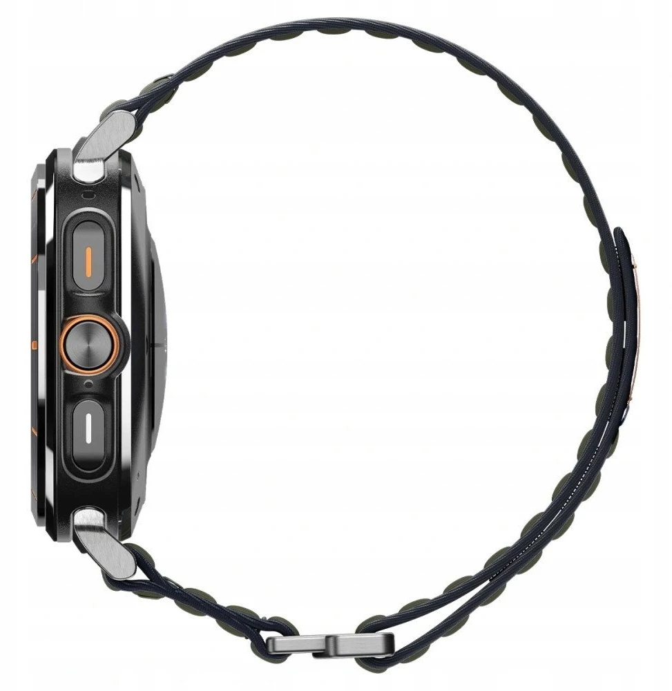 „Spigen Fabric Band“ (su lipduku), žalias - „Samsung Galaxy Watch Ultra 47mm“