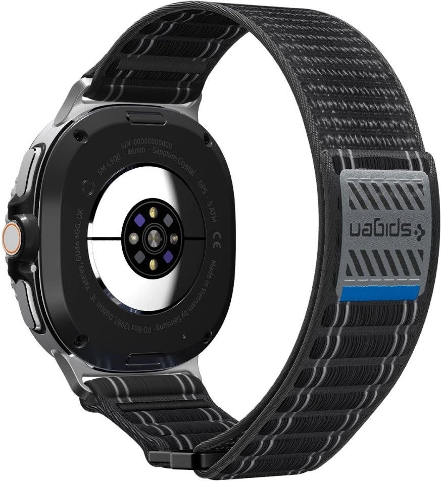 Spigen WBF0 apyrankė skirta Samsung Galaxy Watch 40/44/46 mm – juodos spalvos
