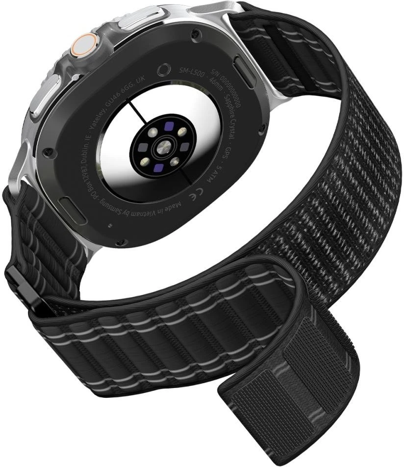 Spigen WBF0 apyrankė skirta Samsung Galaxy Watch 40/44/46 mm – juodos spalvos