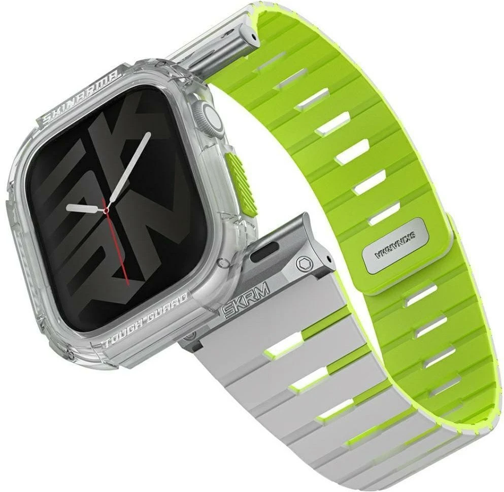 Apyrankė + Dėklas Skinarma Gemini for Apple Watch 42mm niteglow