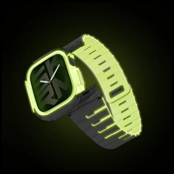 Apyrankė + Dėklas Skinarma Gemini for Apple Watch 42mm niteglow