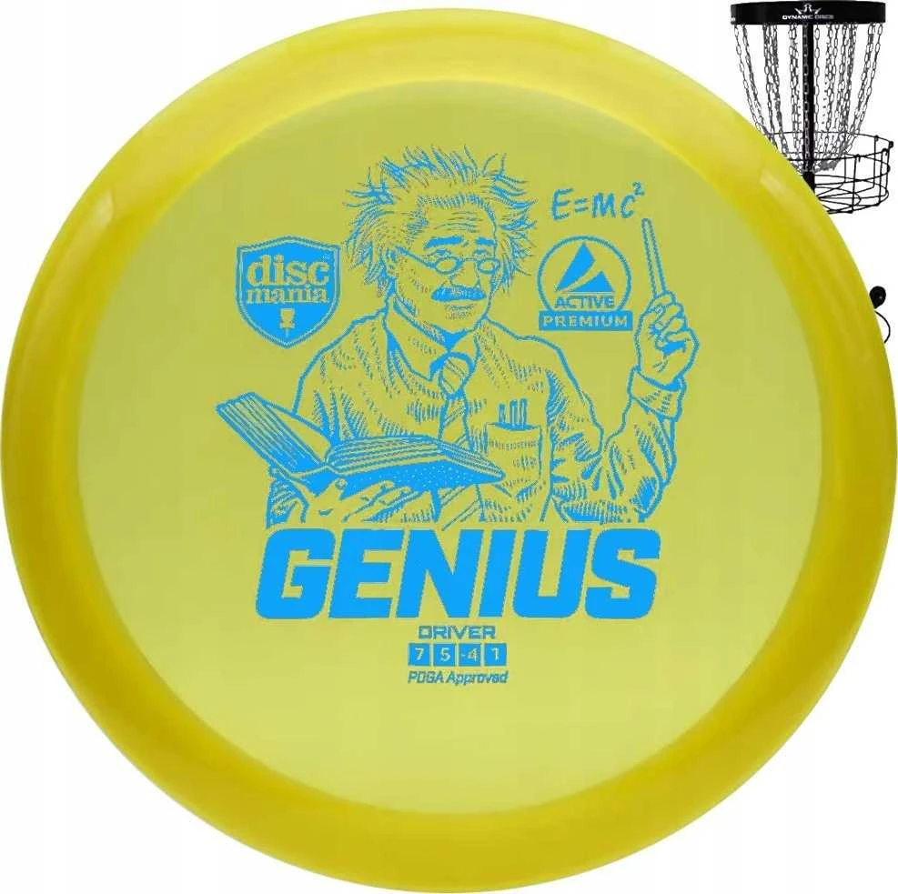 Discmania Mėlyna Diskgolfo diskas Fairway Driver GENIUS Active Premium Mėlyna