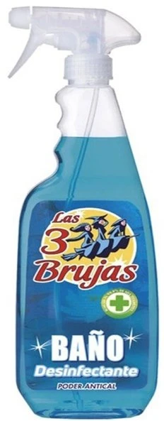Vonios valiklis LAS 3 BRUJAS BANO Dezinfekuojantis 750ml