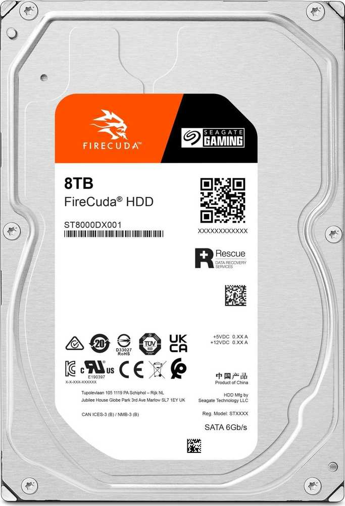 Disk Seagate FireCuda HDD 8TB 3.5 "SATA III (ST8000DXA01)