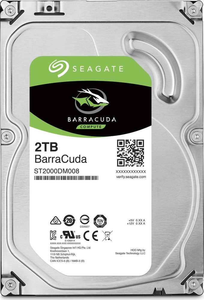 Kietasis diskas HDD Seagate BarraCuda 2TB