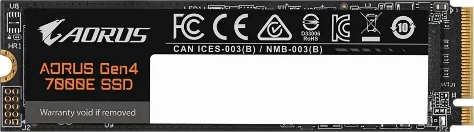 Diskas SSD Gigabyte AORUS Gen4 7000E 1TB M.2 2280 PCI-E x4 Gen4 NVMe (AG470E1TB)