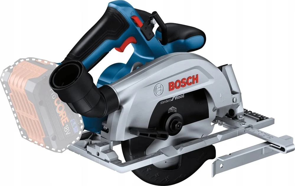 Akumuliatorinis diskinis pjūklas Bosch GKS 18V-57-2, be akumuliatoriaus ir kroviklio, 18V, 5.000 min.-1