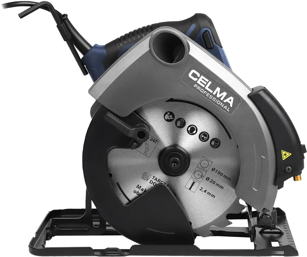 CELMA diskinis pjūklas 1500W 190mm LAZERIS