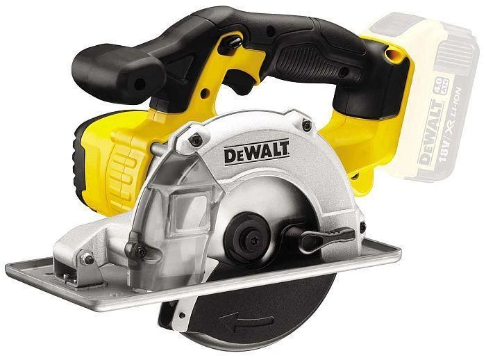 DeWalt akumuliatorinis diskinis pjūklas DCS373N 18V be akumuliatoriaus ir kroviklio