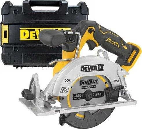 DEWALT diskinis pjūklas 12V 140mm TSTAK DCS512NT