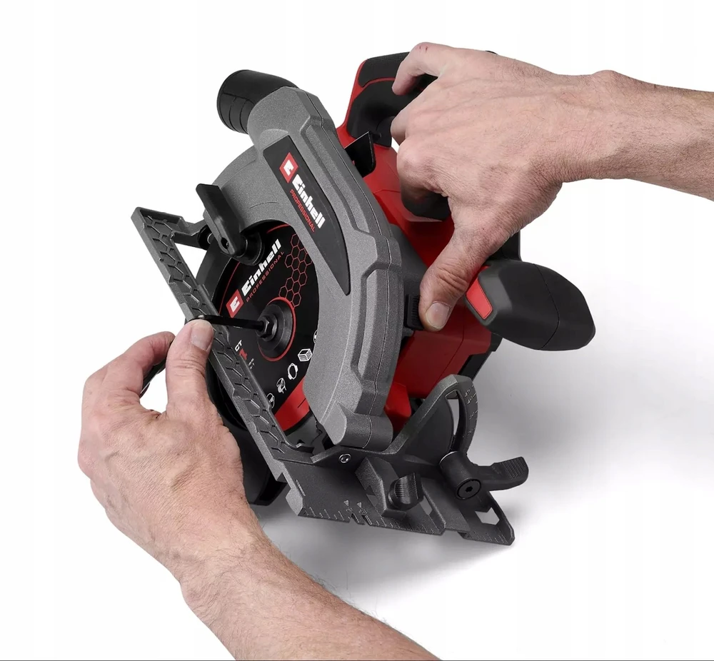 EINHELL akumuliatorinis diskinis pjūklas 18V TP CS 18/165 Li BL be akumuliatoriaus ir kroviklio 4331225
