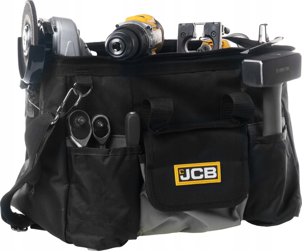 diskinis pjūklas JCB pjūklas zagłębiarka akumuliatorinė 18V 165mm (kpl.: akumulator 2Ah, kroviklis, torba)