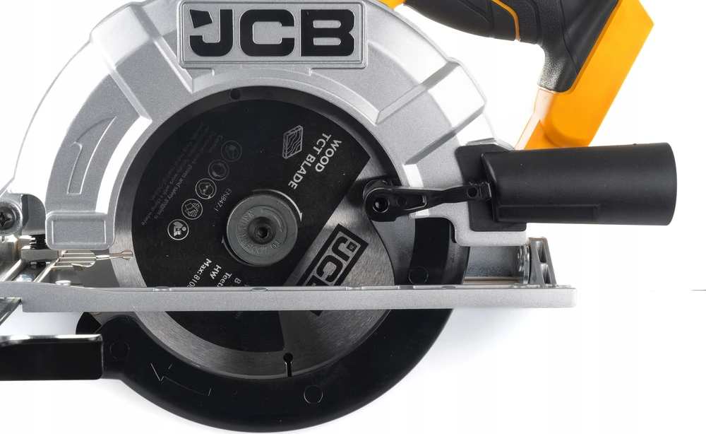 diskinis pjūklas JCB pjūklas zagłębiarka akumuliatorinė 18V 165mm (kpl.: akumulator 2Ah, kroviklis, torba)